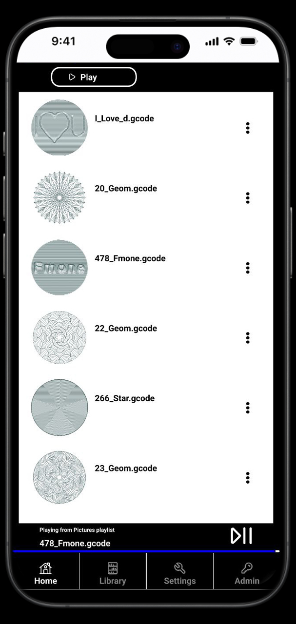 Закалённое стекло кинетического стола