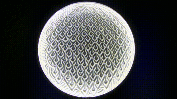 Процесс создания узора