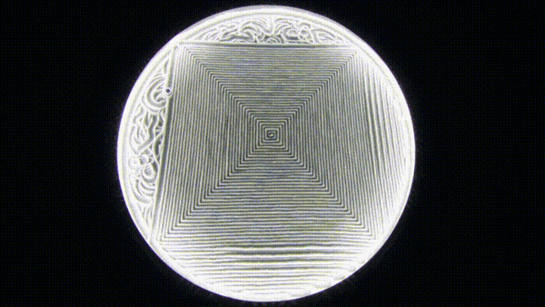 Кинетическое искусство на песке